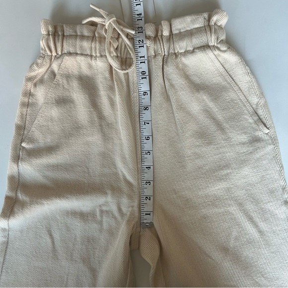 ZARA PAPER BAG PANTS 100% COTTON - Picture 15 of 15